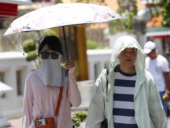 Extreme hittegolf in Zuid- en Zuidoost-Azië