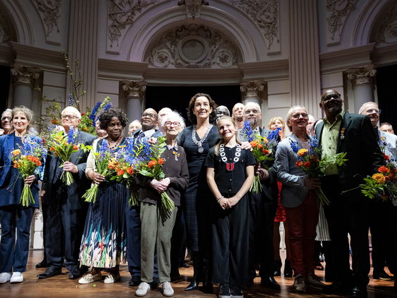 3400 mensen krijgen vandaag een lintje