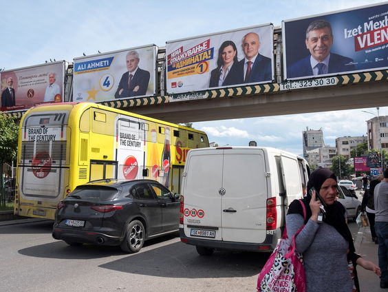 Noord-Macedonië naar de stembus
