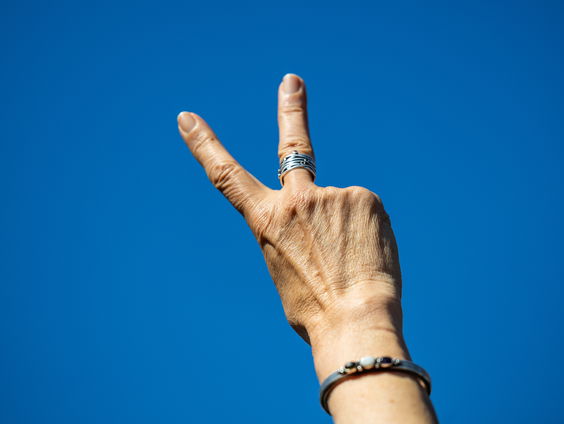 Vredesdemonstratie in Tel Aviv