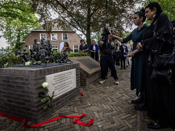 'Lieve Settela' in Herinneringscentrum Kamp Westerbork