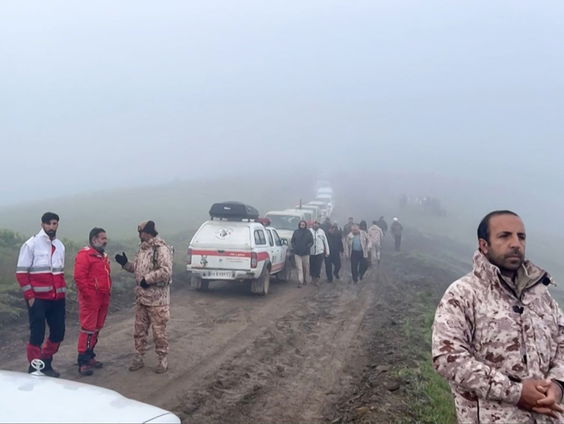 Lot Iraanse president onduidelijk na ongeluk met helikopter
