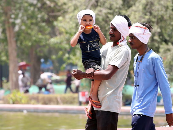 Hoogste temperatuur ooit gemeten in India: 52 graden
