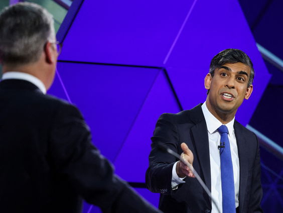 Laatste debat voor verkiezingen in Verenigd Koninkrijk