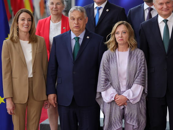 Verdeling van de macht in EU-Top begonnen, Meloni ontevreden