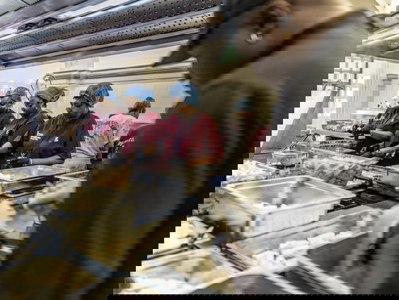 Heri Heri maaltijden bereid in het Koninklijk paleis op de Dam