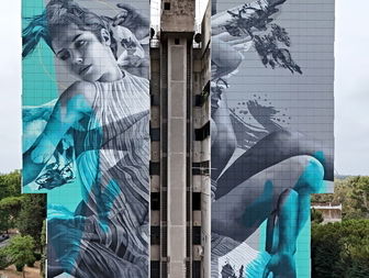 Straatkunstenaar Judith de Leeuw stopt 'grijs' in onze tijdcapsule