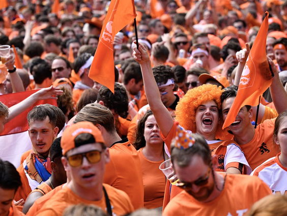 Dortmund is van oranje