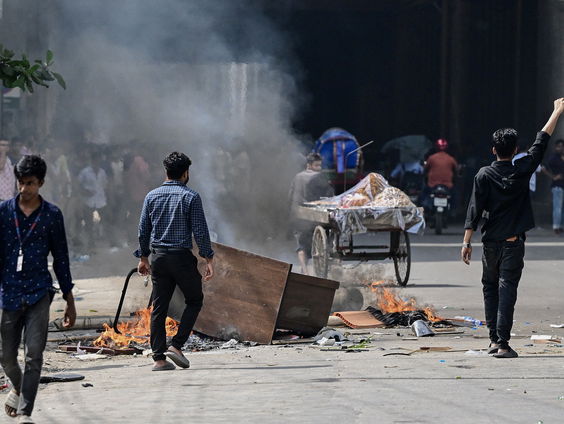 Oplaaiende protesten in Bangladesh