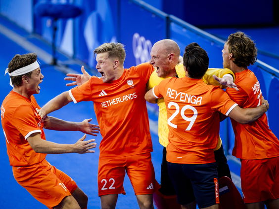 Olympisch goud op muziek: Nederlandse hockeymannen spelen spectaculaire wedstrijd tegen Duitsland
