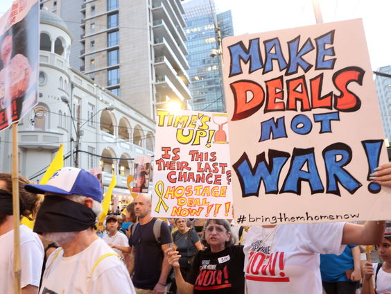 Twijfel over wapenstilstand in Gaza: Protesten in Tel Aviv om terugkeer gijzelaars