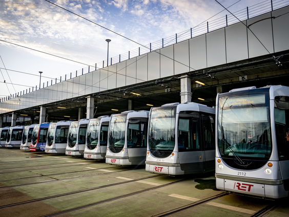 Vervoerder RET uit Rotterdam stelt stroom beschikbaar: ruimte op hun stroomnet