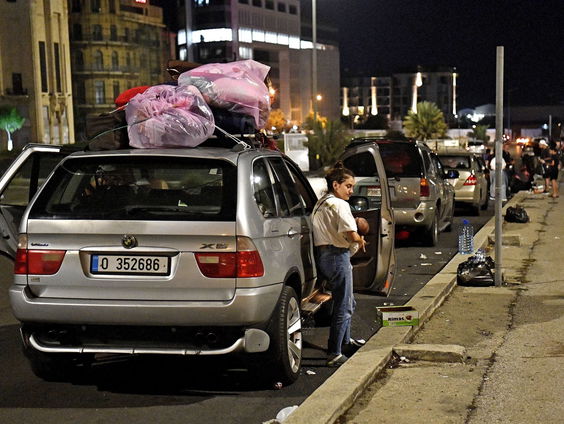 Exodus vanuit Zuid-Libanon