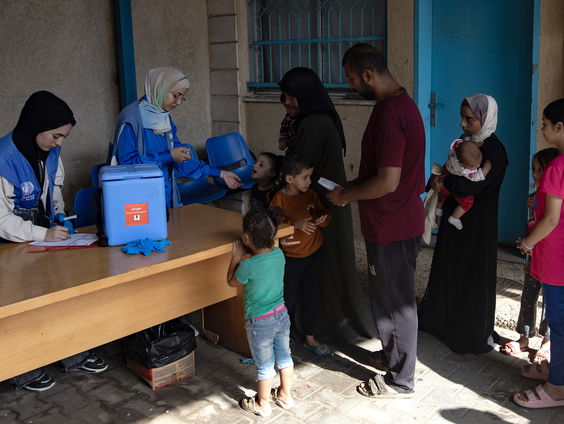 WHO stelt polio-campagne in noord-Gaza uit