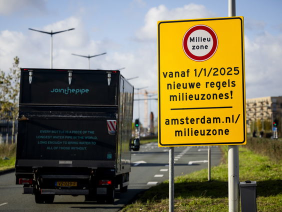 Gemeenten gaan bekeuren in zero-emissiezones