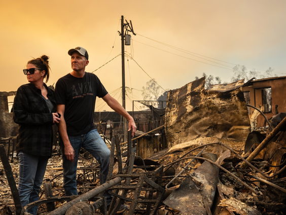 Pacific Palisades is onherkenbaar door de natuurbranden