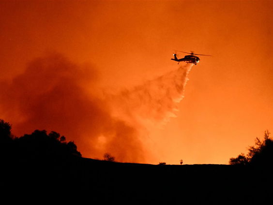 Je dochter zal maar in Los Angeles zitten...