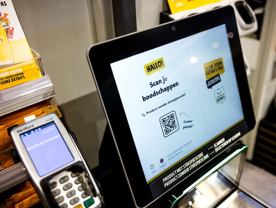 Wat als je niet al je boodschappen scant bij de zelfscankassa?