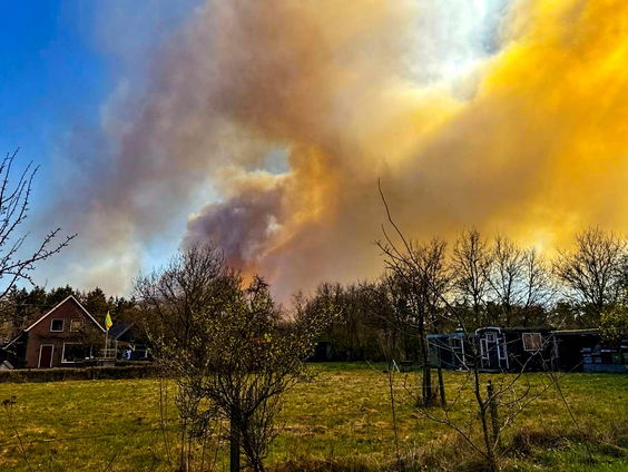 Brand in Ede midden in het 'brandseizoen'