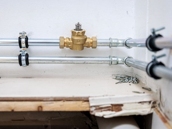 Loodgieters druk met lekkages door dooi