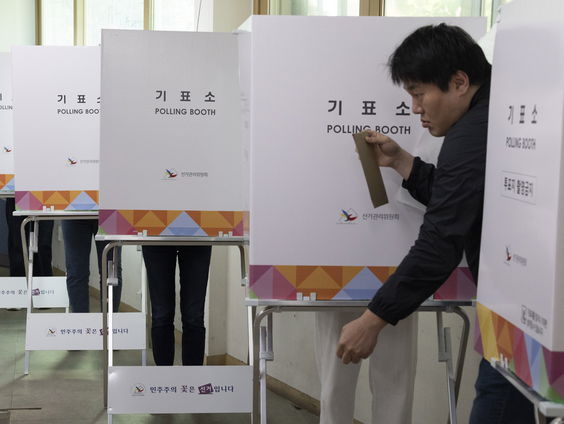 Tot op het bot verdeelde Zuid-Koreanen