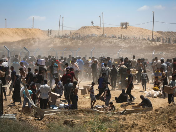 Rode Kruis vreest voor politisering voedselhulp in Gaza