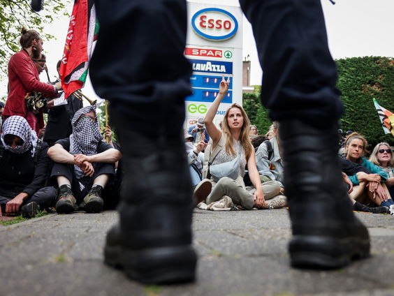 Wat voor demonstraties waren er in Den Haag rondom de NAVO-top?