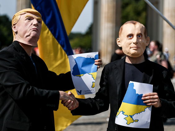 Vredesplan zonder inspraak Oekraïne