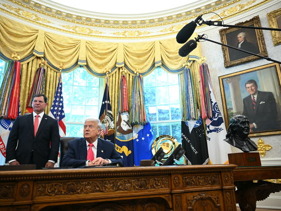 Wat krijgen de Europese leiders voor elkaar in de Oval Office?