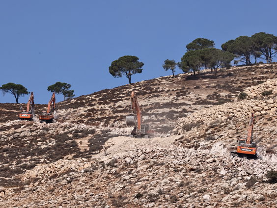 Kolonisten vallen dorpen aan in Westelijke Jordaanoever