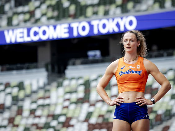 Léon Haan laat het WK Atletiek glanzen