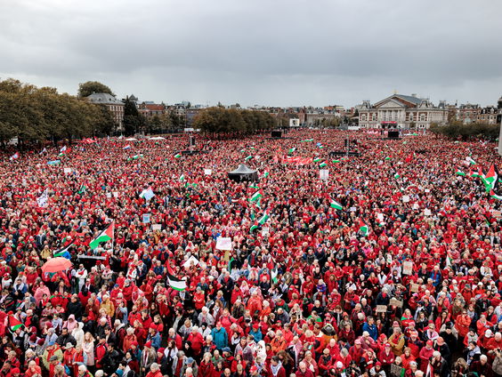 Nederland als protestland: demonstreren in 2025