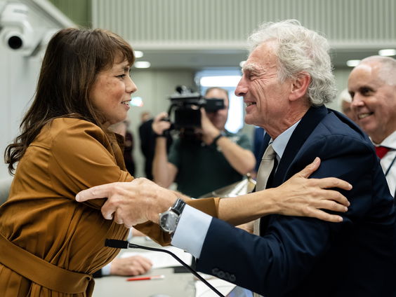 De Eerste Kamer heeft vanaf vandaag een nieuwe voorzitter