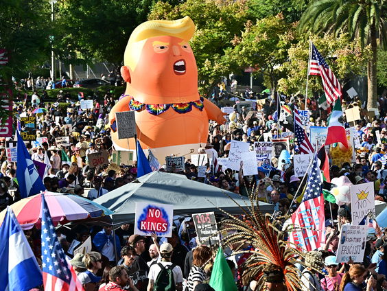 Hoe massaal is het 'No Kings' protest?