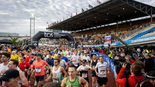 Diep gaan tijdens de marathon van Amsterdam