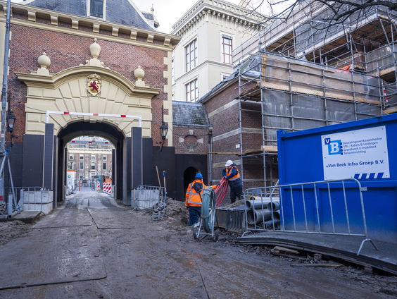 Compensatie voor de stad Den Haag voor de Binnenhofrenovatie