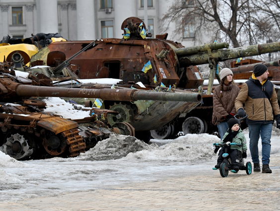 De oorlog in Oekraïne duurt al vier jaar
