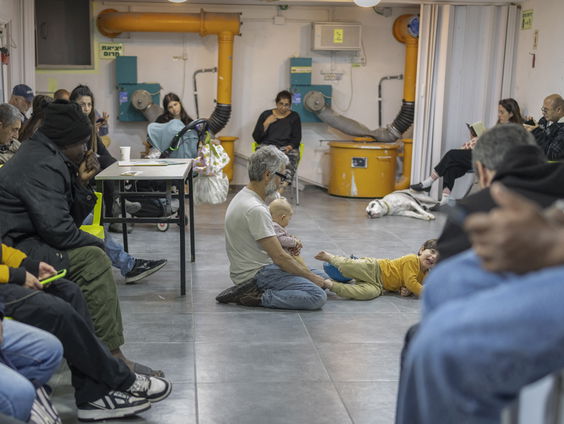 Saamhorigheid in de schuilkelders