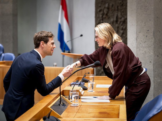 Politiek met Kee en Jurgen Nobel (VVD) over de nieuwe woonplannen van het kabinet