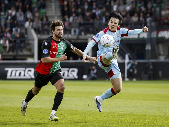 NEC en Feyenoord delen de punten: "Iedereen had het idee dat NEC volledig over Feyenoord heen zou lopen"