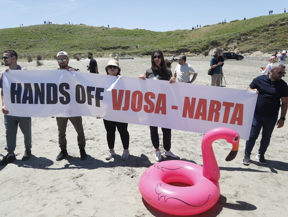 Kan het flamingo-protest in Albanië tot revolutie leiden?