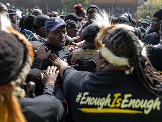 Heksenjacht op migranten in Zuid-Afrika