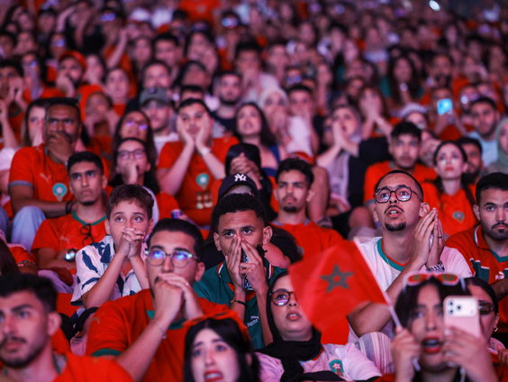 Marokko is uitgeschakeld op het WK door Frankrijk; fans in Rabat zijn vooral trots