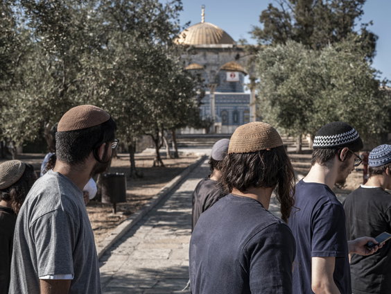 Provocaties door extreem-religieuze joodse kolonisten in Jeruzalem