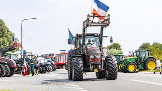 Fel protest voor kippenboeren in Brabant