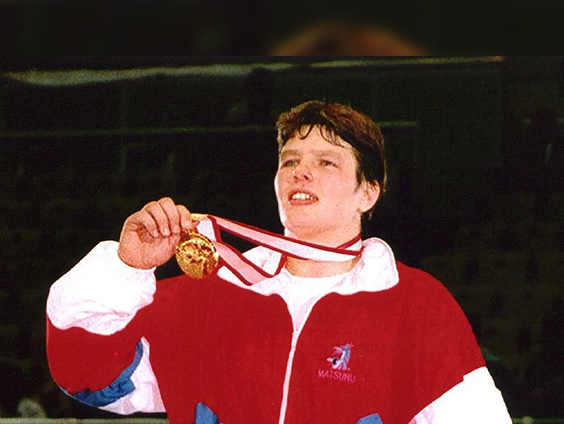 Meer Vrouw Op Straat: judoka Angelique Seriese