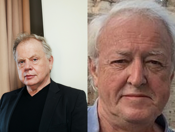 Bas Heijne (publicist) en Hans Goslinga (columnist Trouw)