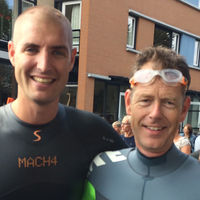 Laatste zwemtocht voor Maarten van der Weijden