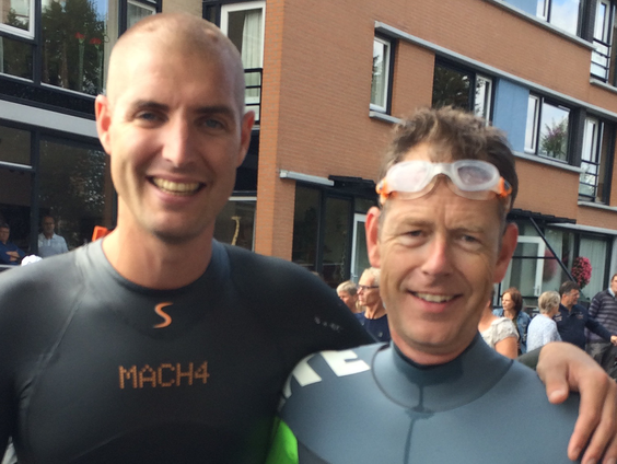 Laatste zwemtocht voor Maarten van der Weijden
