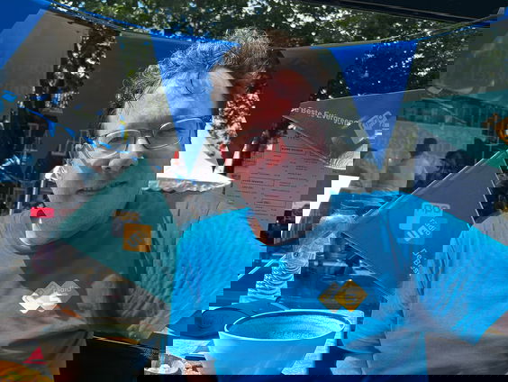 Bert is de 30 kilometer voorbij